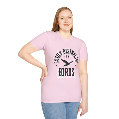 EastMichNatives T-Shirt, Distracted by Birds, Soaring