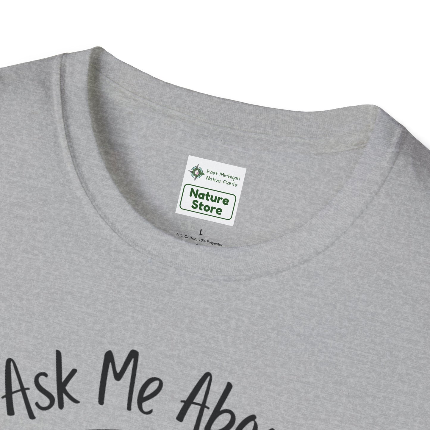Tshirt Ask Me About My Prairie — Casual Cotton Tee for Prairie Lovers