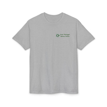EastMichNatives DryBlend T-Shirt — EMNP Logo Tee for Native Gardeners & Plant Enthusiasts