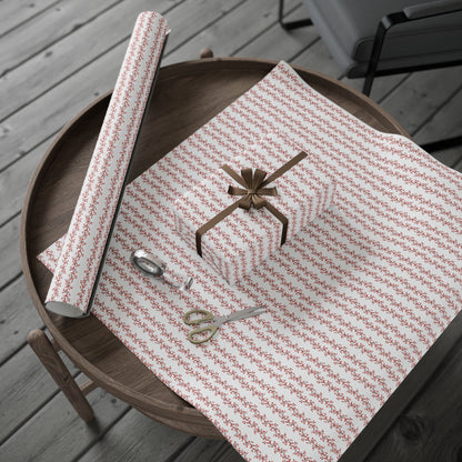 Wrapping Paper, Winterberry - White