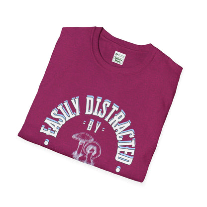 Unisex Softstyle T-Shirt, Distracted by Fungi