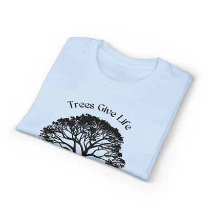 Dry Blend Moisture Wicking Tee Trees Give Life w/EMNP Logo