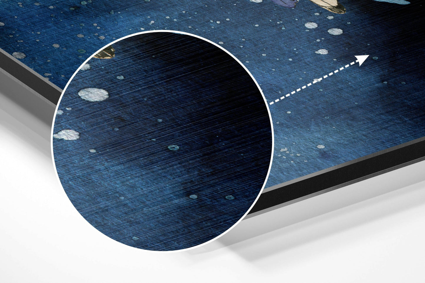 Dreamcatcher Brushed Aluminium Dibond Wall Art