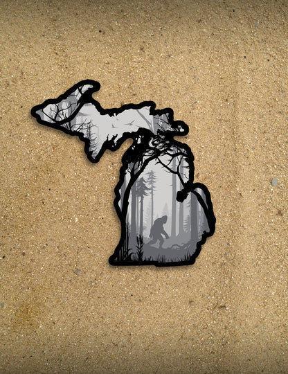 Michigan Magnet - Bigfoot Forest