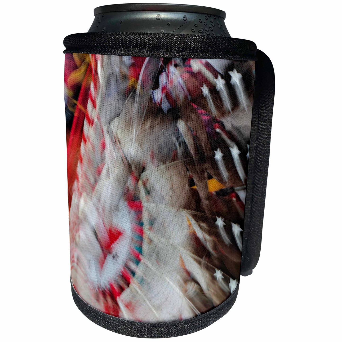 3dRose Danita Delimont - Native American - Native American Indian dance, Montana - US27 AJE0094 - Adam Jones - Can Cooler Bottle Wrap (cc_91579)