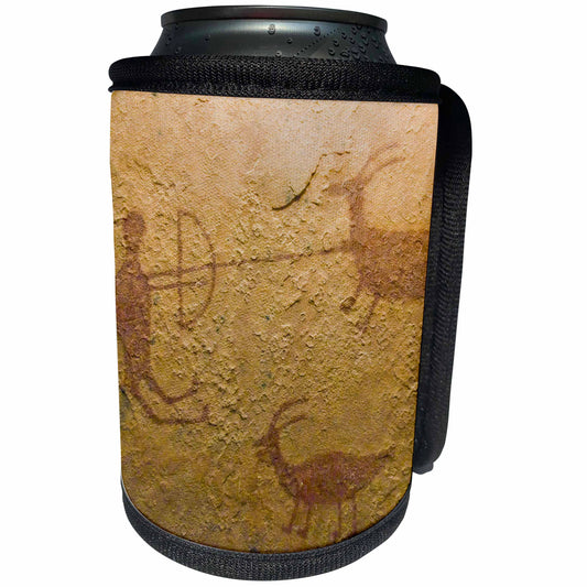 3dRose Danita Delimont - Native Americans - Pictograph, Canyon deChelly NP, Native American - US32 AWY0005 - Angel Wynn - Can Cooler Bottle Wrap (cc_92519)
