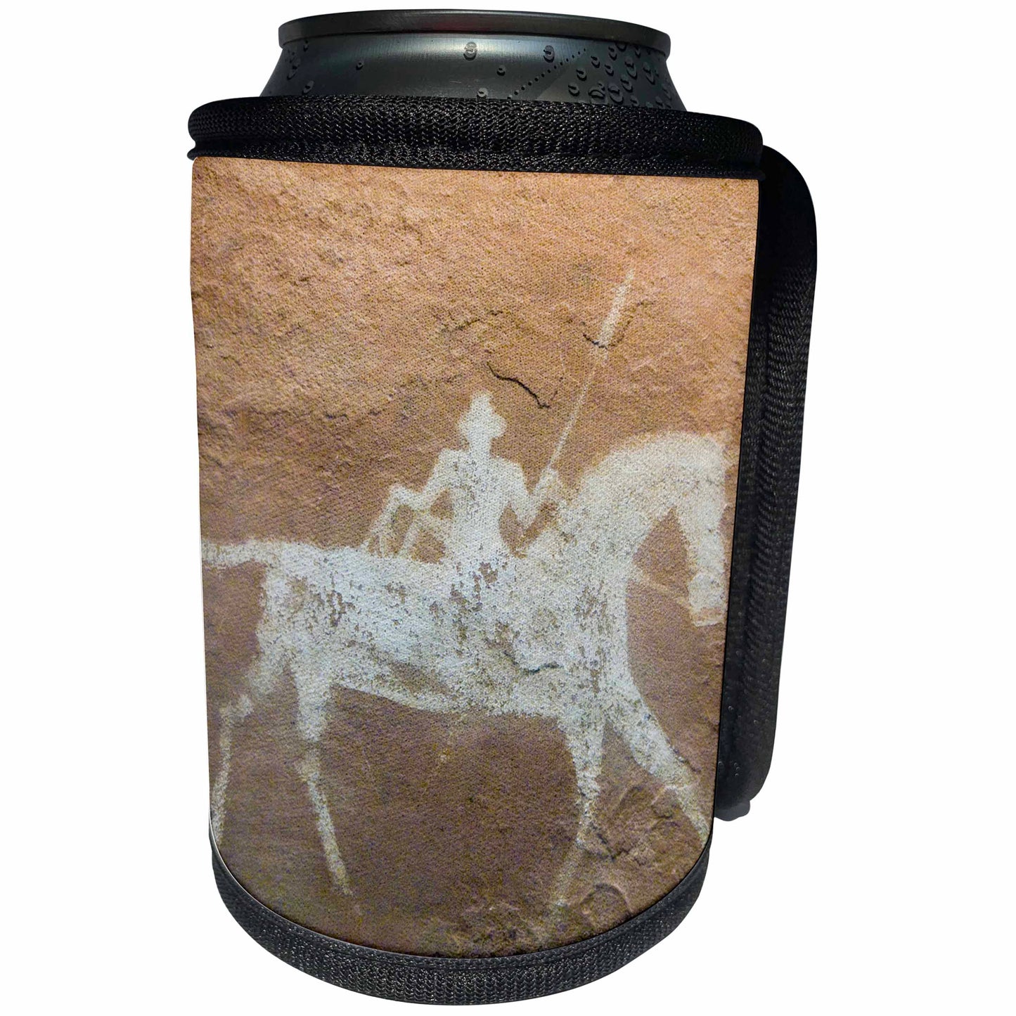 3dRose Danita Delimont - Native Americans - Pictograph, Canyon deChelly NP, Native American - US32 AWY0013 - Angel Wynn - Can Cooler Bottle Wrap (cc_92522)