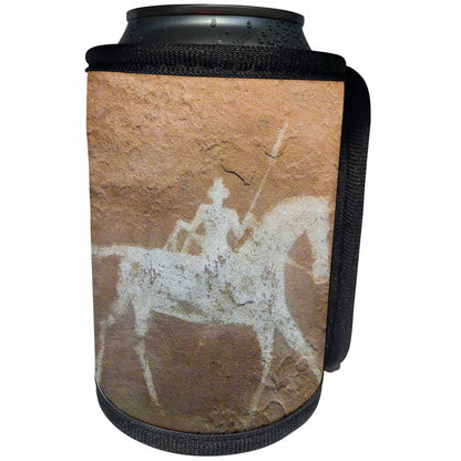 3dRose Danita Delimont - Native Americans - Pictograph, Canyon deChelly NP, Native American - US32 AWY0013 - Angel Wynn - Can Cooler Bottle Wrap (cc_92522)