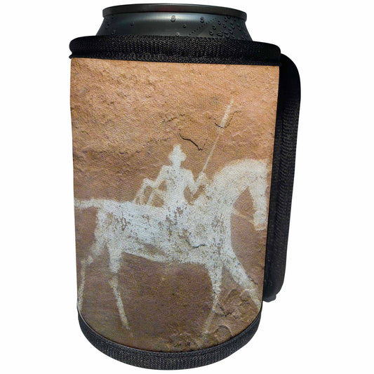 3dRose Danita Delimont - Native Americans - Pictograph, Canyon deChelly NP, Native American - US32 AWY0013 - Angel Wynn - Can Cooler Bottle Wrap (cc_92522)