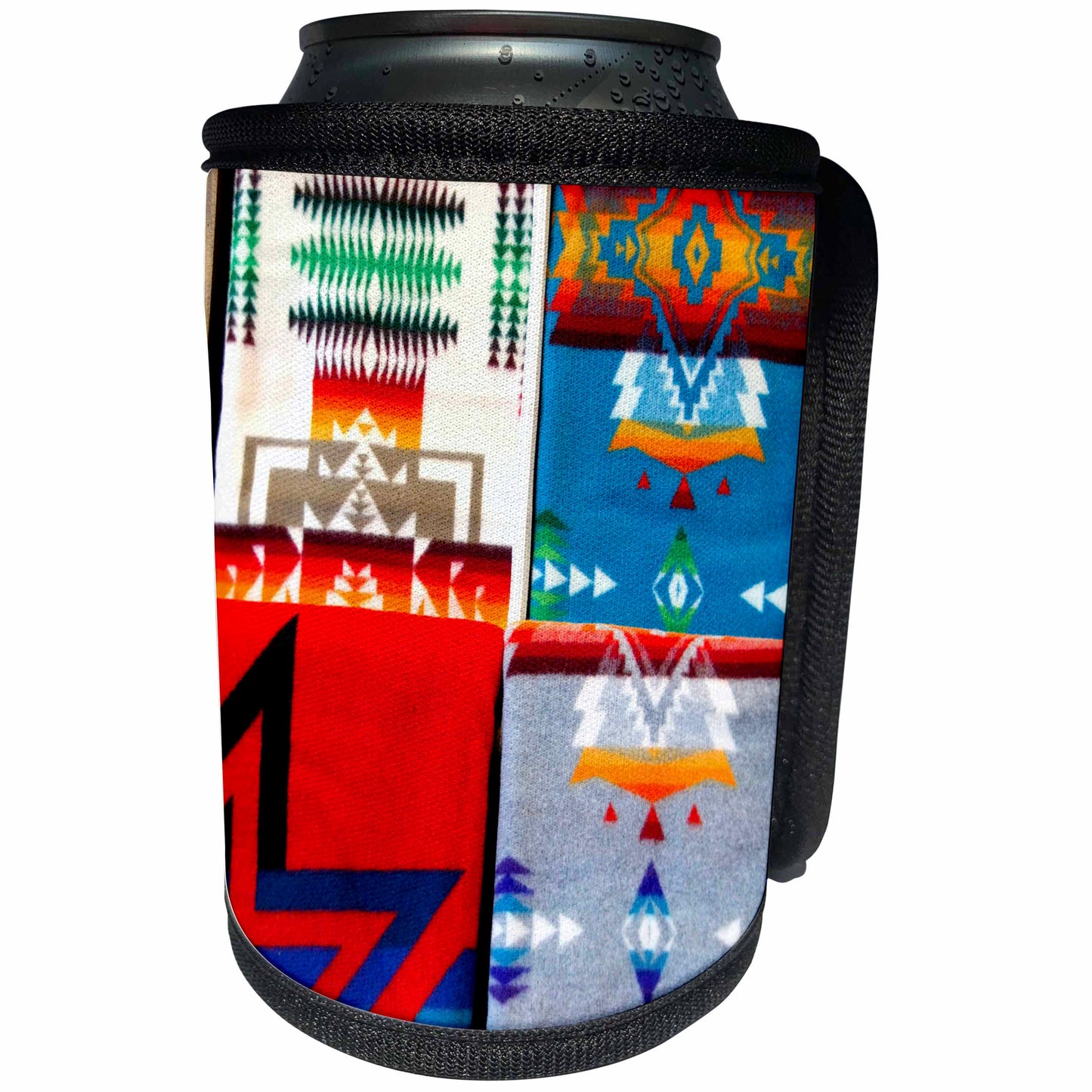 3dRose Danita Delimont - Native American - SD, Prairie Edge Trading Co, Native American - US42 CMI0129 - Cindy Miller Hopkins - Can Cooler Bottle Wrap (cc_94309)