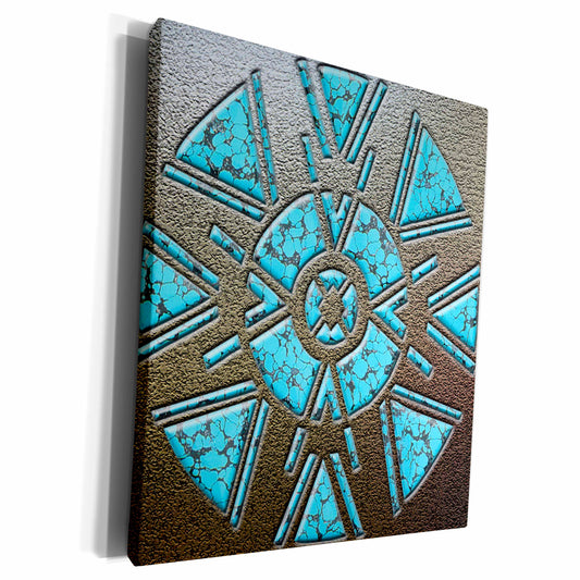 3dRose Designer One of A Kind Native American Art - Museum Grade Canvas Wrap (cw_108088)