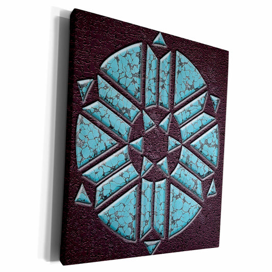 3dRose Designer One of A Kind Native American Art - Museum Grade Canvas Wrap (cw_108089)