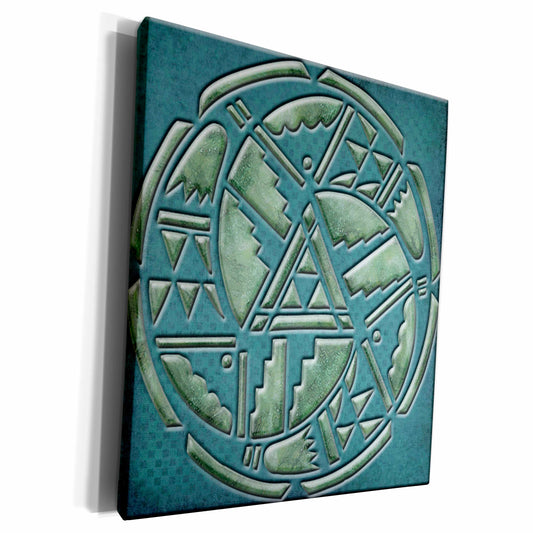 3dRose Designer One of A Kind Native American Art - Museum Grade Canvas Wrap (cw_108091)