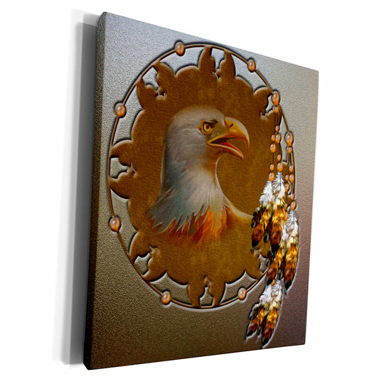 3dRose Designer One of A Kind Native American Art - Museum Grade Canvas Wrap (cw_108092)