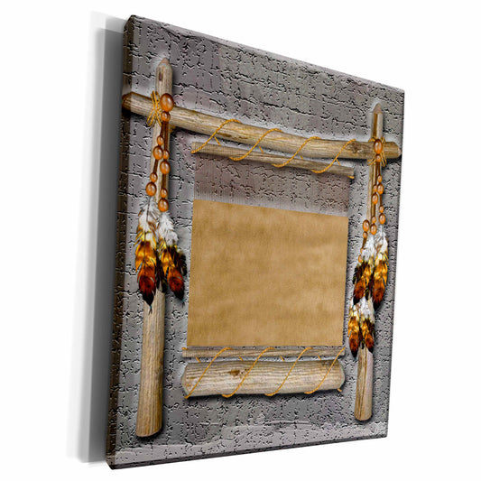 3dRose Designer One of A Kind Native American Art - Museum Grade Canvas Wrap (cw_108097)