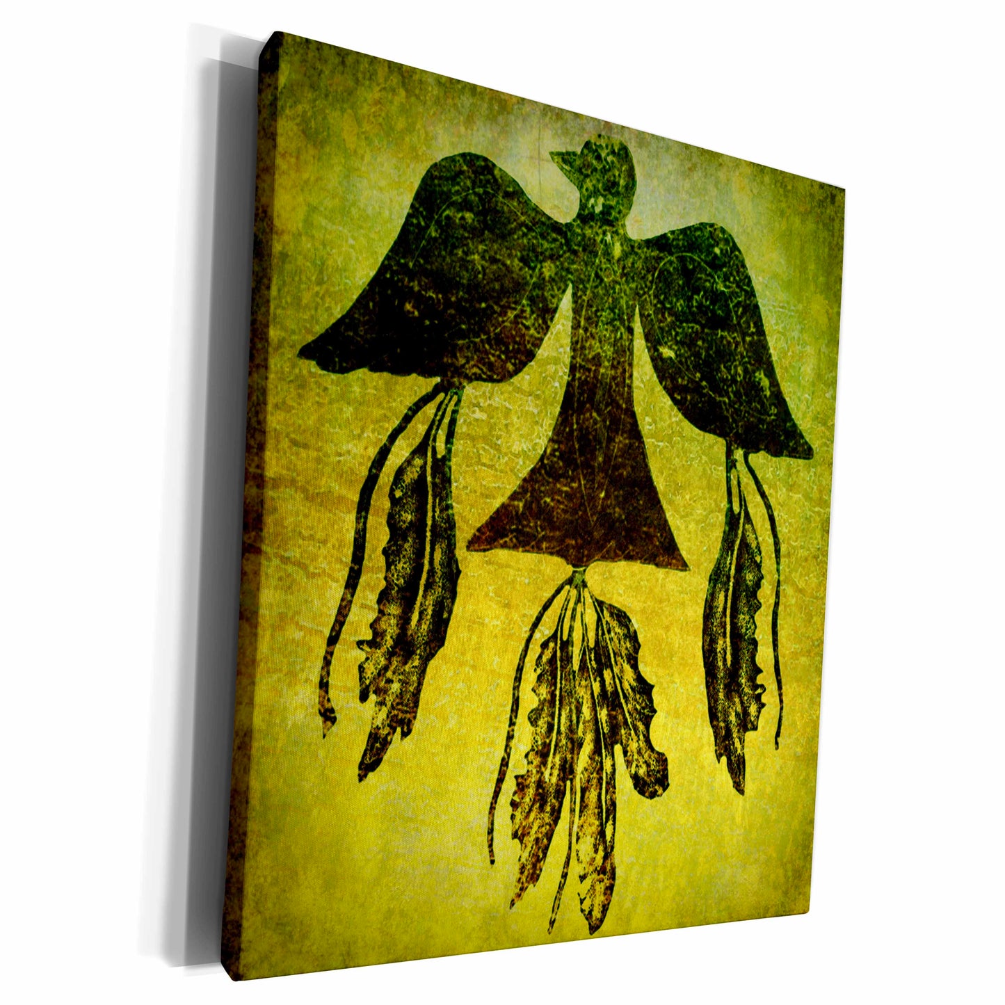3dRose Spirit Feathers and Thunderbird a Native American... - Museum Grade Canvas Wrap (cw_181203)