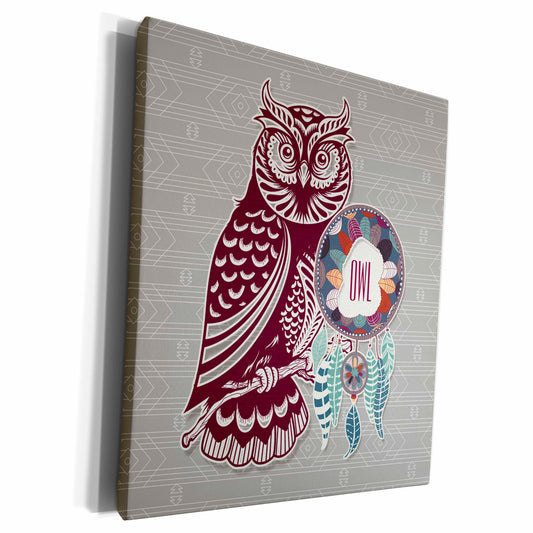 3dRose Native American Zodiac for November 23 to December 21... - Museum Grade Canvas Wrap (cw_221974)