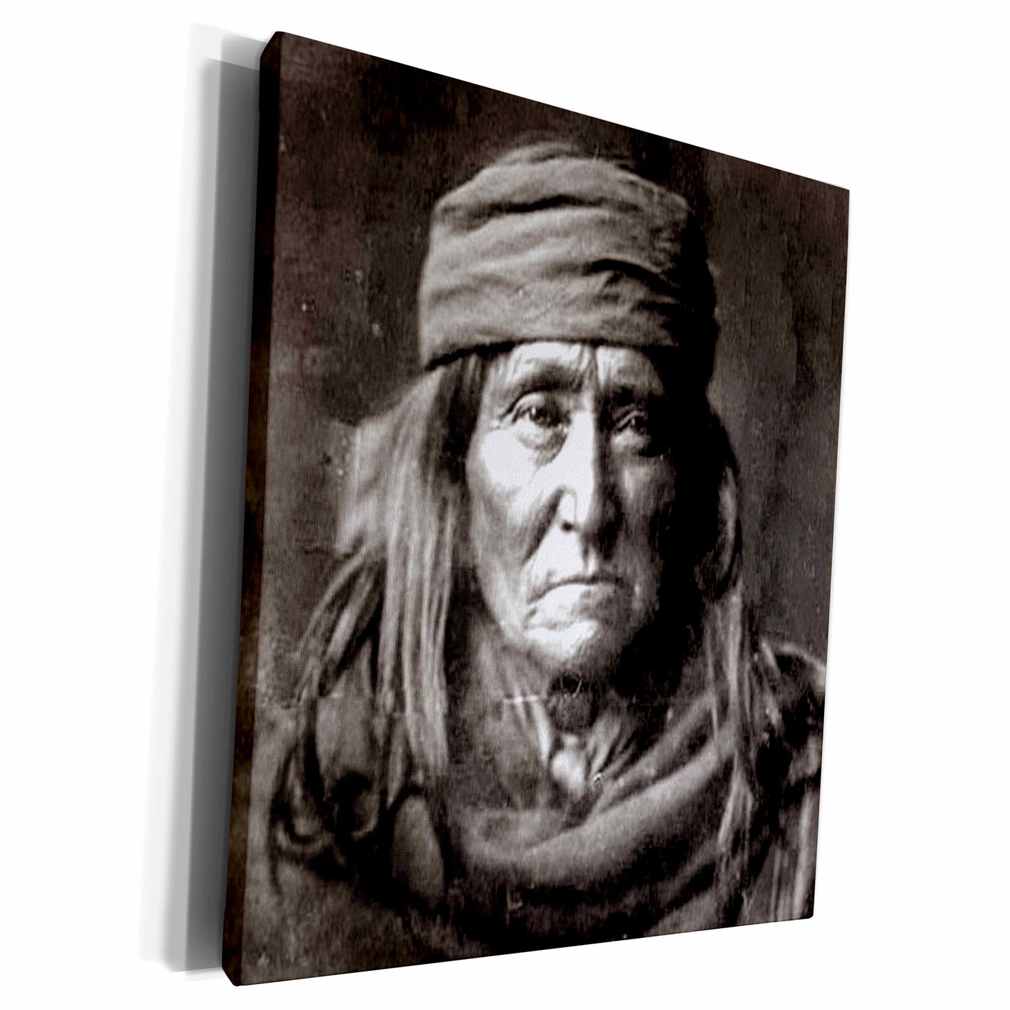3dRose 1903 Geronimo Apache Indian Chief Native American... - Museum Grade Canvas Wrap (cw_334905)
