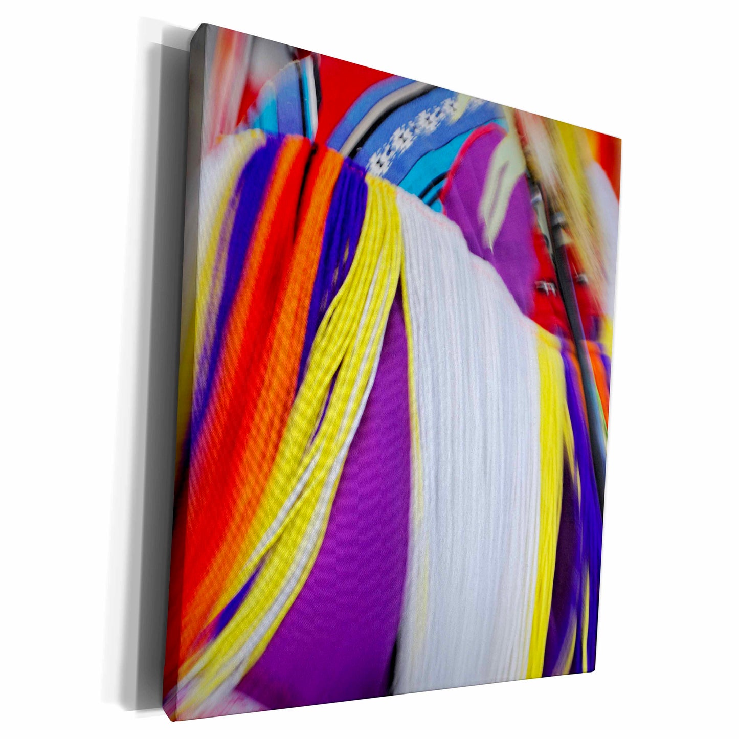 3dRose Native American Indian dance, Montana - US27 AJE0088 -... - Museum Grade Canvas Wrap (cw_91577)