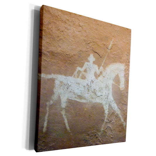 3dRose Pictograph, Canyon deChelly NP, Native American - US32... - Museum Grade Canvas Wrap (cw_92522)
