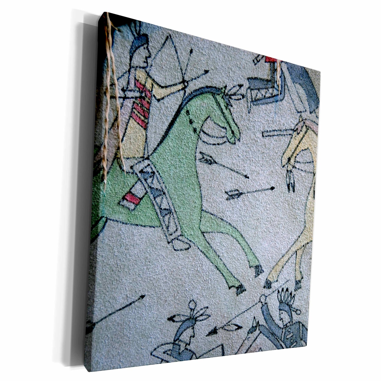 3dRose SD, Prairie Edge Trading Co, Native American - US42... - Museum Grade Canvas Wrap (cw_94306)