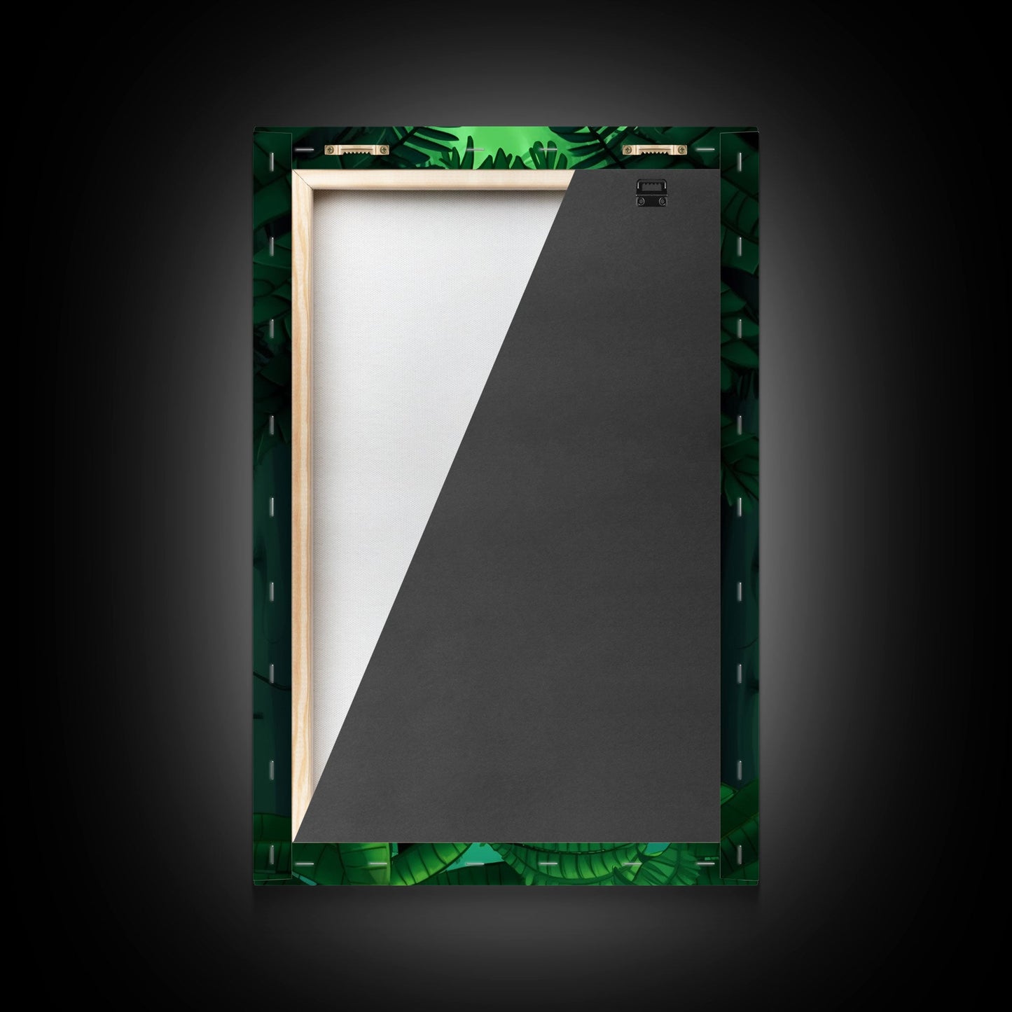 Dragonfly Wall Art, Nature Wall Decor, Woods, Trees, Green Art, Minimalist Print, Wall Decor, Canvas Print, Wall Art, Framed Canvas