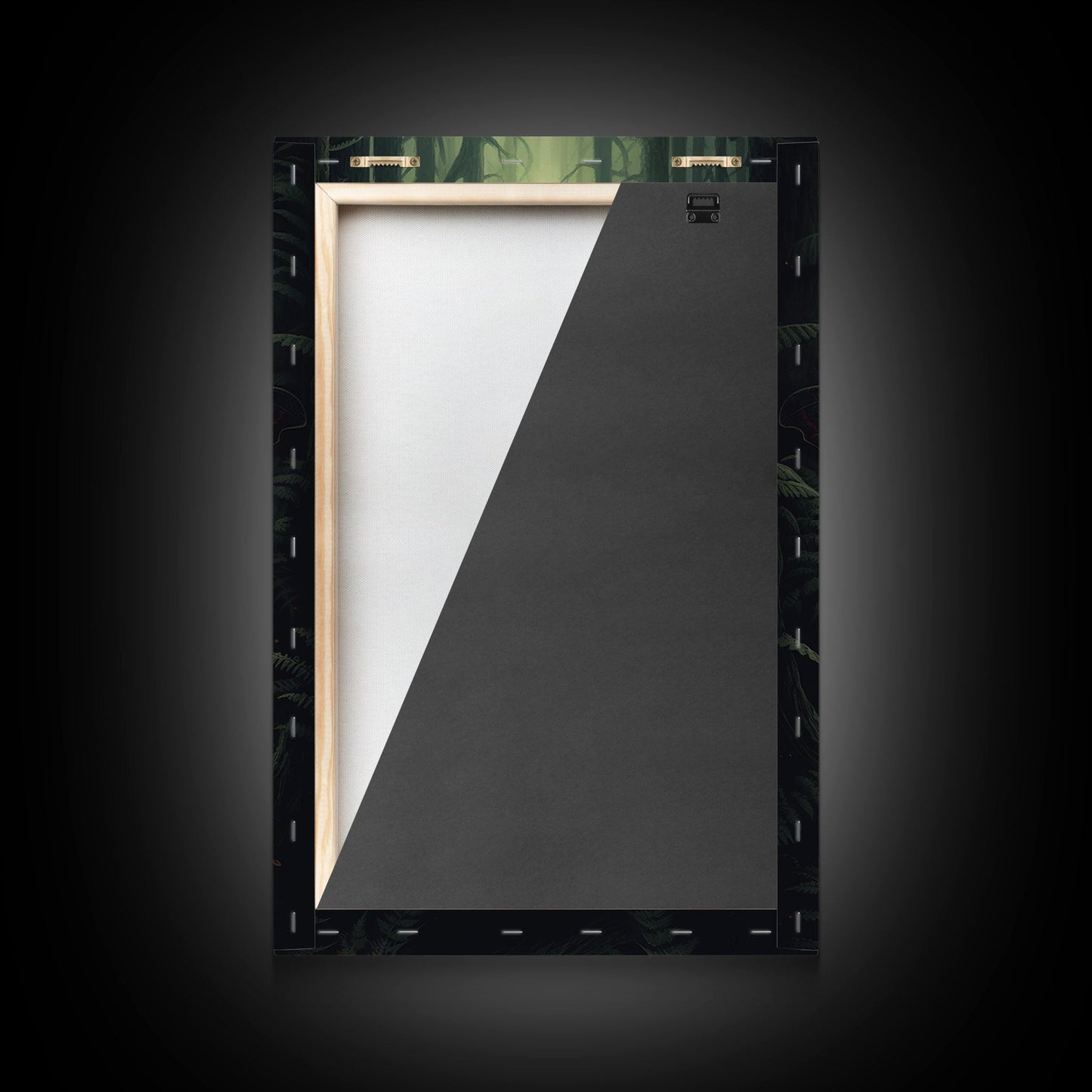 Butterfly Wall Decor, Butterfly In Woods, Green Wall Art, Insect Wall Decor, Wall Decor, Canvas Print, Wall Art, Framed Canvas