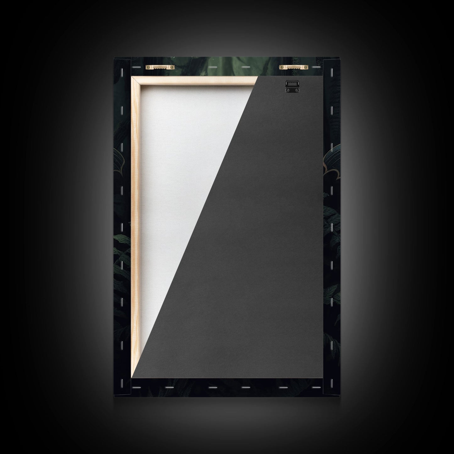 Butterfly In Woods, Butterfly Wall Decor, Dark Art, Green Wall Art, Insect Wall Decor, Wall Decor, Canvas Print, Wall Art, Framed Canvas