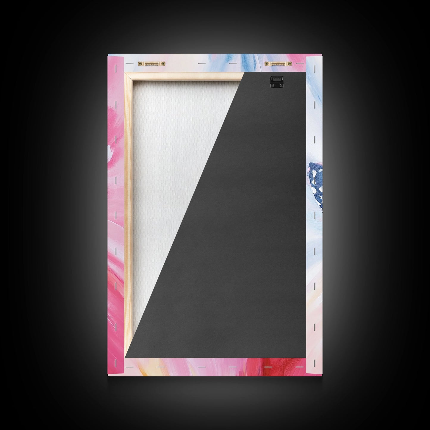 Pink Butterfly Oil Painting Print, Rustic Farmhouse, Boho Home Decor, Preppy Wall Art Dorm Room Wall Art Nursery Wall Art Home Decor