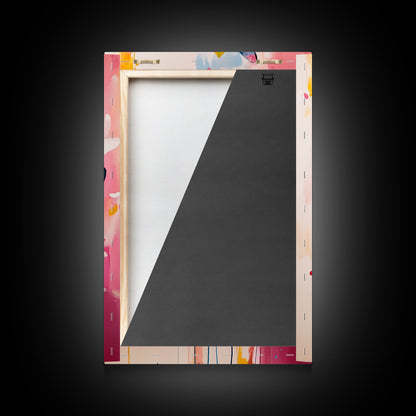 Preppy Butterflies Canvas Print, Dorm Room Decor, Oil Painting of Butterflies, Butterfly Wall Art, Butterfly Painting