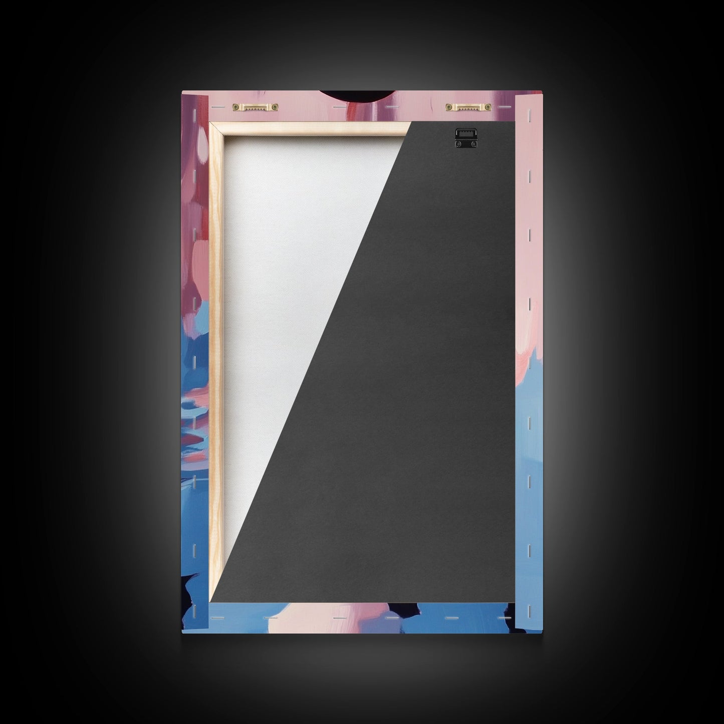 Loon Bird, Lake Wildlife Art, Nature Waterfowl Painting, Framed Canvas Print, Cabin Wall Decor, Rustic Outdoor Theme