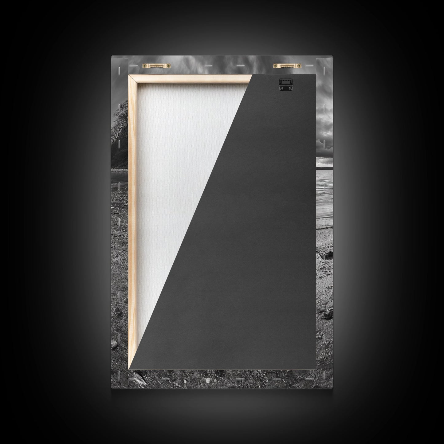 Duck Family, Lakeside Peace, Nature Walk, Canvas Print, Wholesome Wall Art, Nursery Animal Decor, Cozy Autumn Photography Style