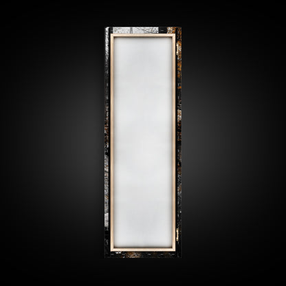 Forest Stream, Autumn Woods, Nature Serenity, Framed Canvas Print, Tranquil Fall Wall Art, Hallway Decor, Rustic Cabin Style Woodland Art