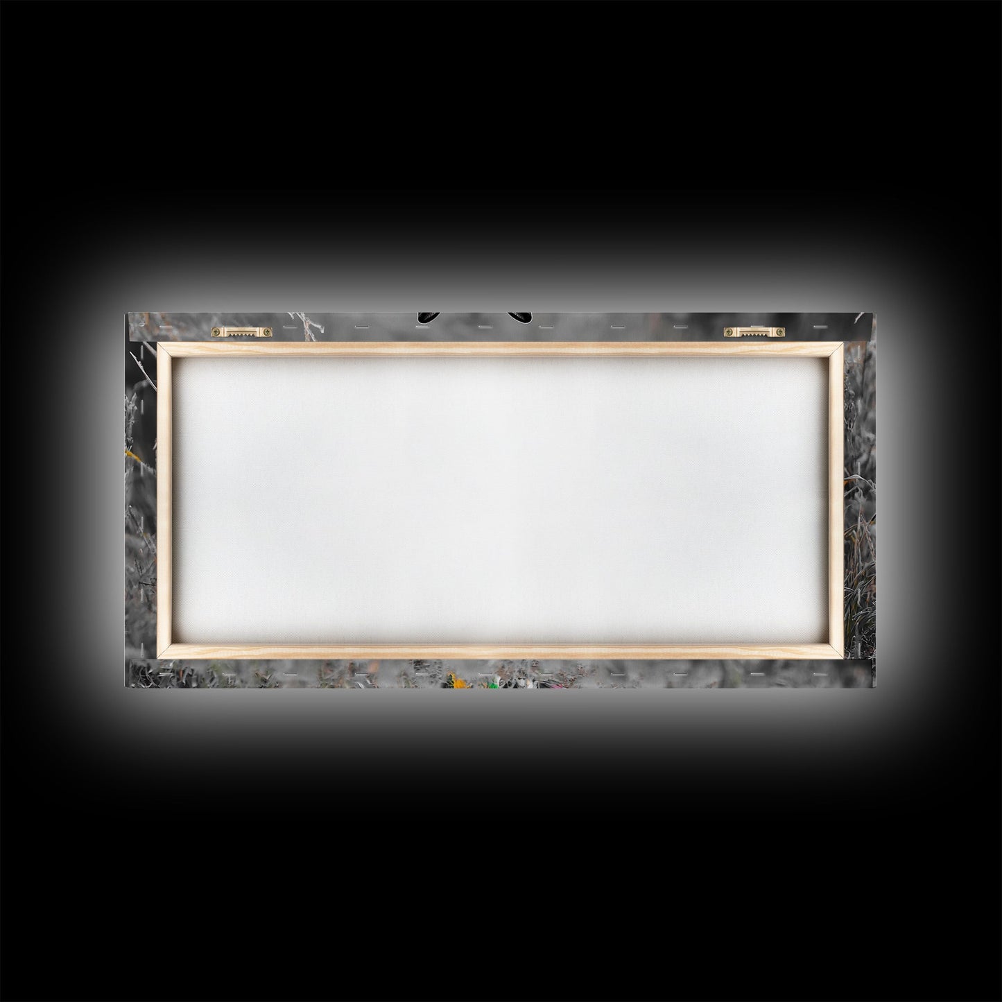 Rainbow Rabbit, Colorful Bunny, Surreal Wildlife, Nature Fantasy – Canvas Print, Kids Room Wall Art, Whimsical Decor, Modern Animal Art