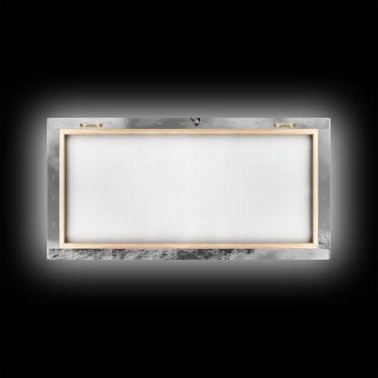 Howling Coyote Peak, Desert Wildlife Portrait, Majestic Animal Scene, Framed Canvas Print, Cabin Decor, Nature Wall Art, Minimalist Vibe