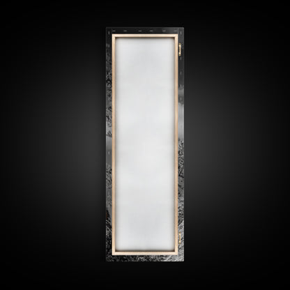 Howling Coyote on Rock Framed Canvas Print | Rustic Western Wall Art | Wildlife Painting | Moody Art | Farmhouse Decor | Gift Idea