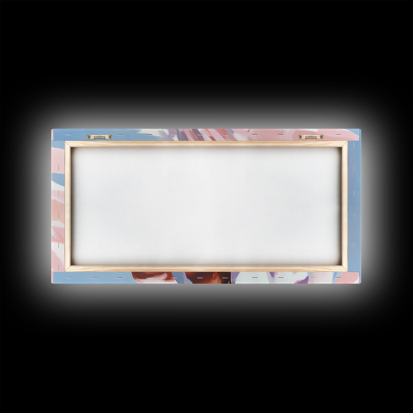 Native American Art, Woman in Headdress, Southwest Wall Art, Cultural Portrait, Framed Canvas Print, Extra Wide Art, Rustic Decor