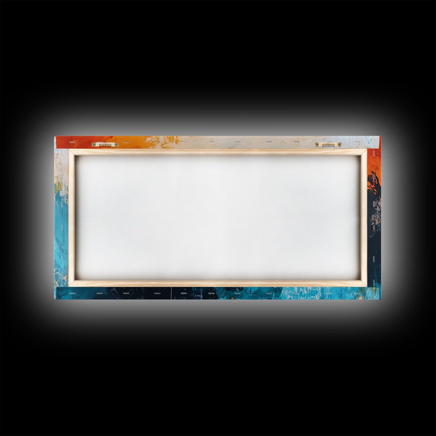 Howling Wolf Art, Framed Canvas Print, Southwest Wall Art, Moody Art, Rustic Decor, Extra Wide Art, Above Couch Art, Wildlife Painting