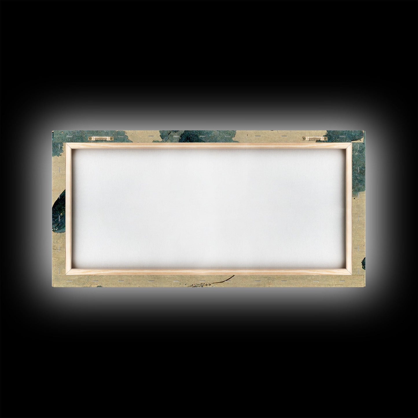 Retro Japanese Style Butterflies Wall Art, Framed Canvas Print, Framed Wall Art, Blue butterfly Art