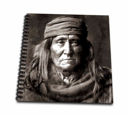 3dRose 1903 Geronimo Apache Indian Chief Native American Leader - Drawing Books (db_334905)