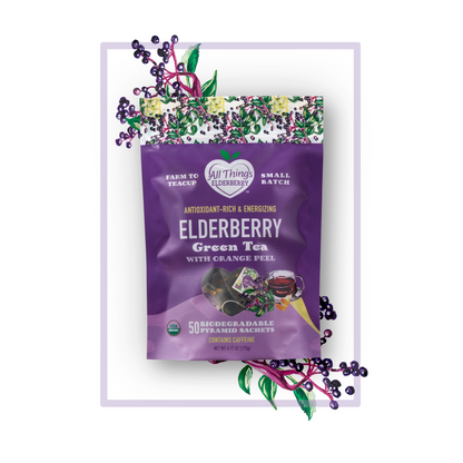 Elderberry Green Tea