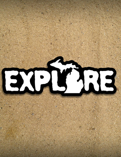 Explore - 7" Sticker