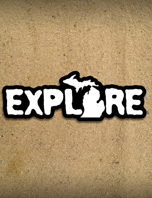 Explore - 7" Sticker