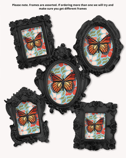 Monarch Butterfly - Mini framed print