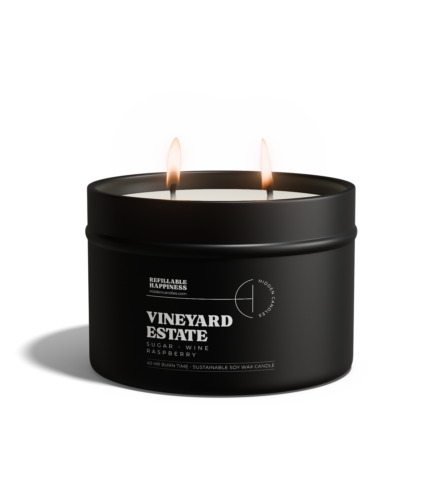 Vineyard Estate Candle 10.6 oz – Cranberry, Wine Spice & Vanilla Sugar
