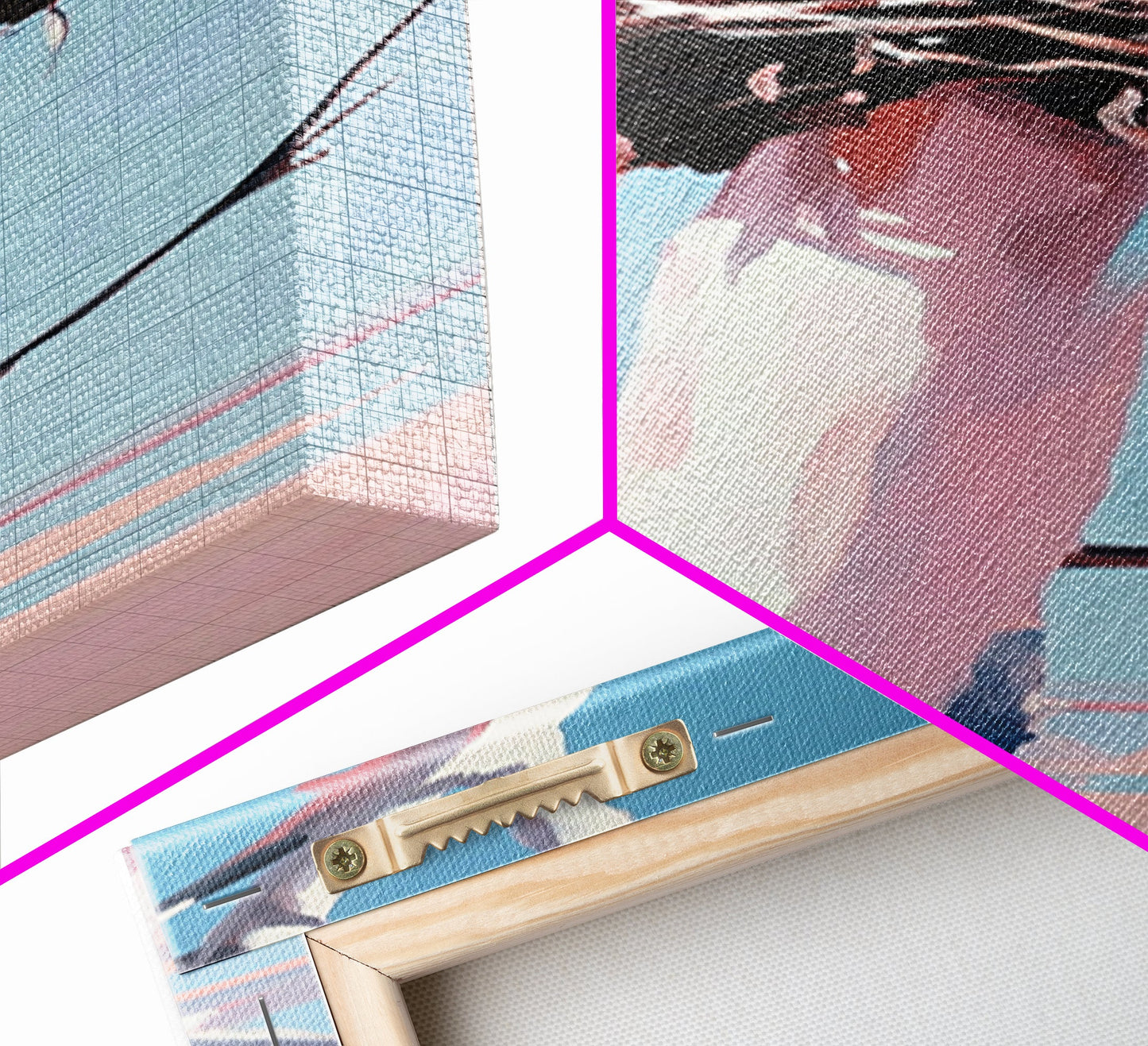 Majestic Eagle Nest, Framed Canvas Print, wildlife art, bird art, rustic wall art, pine tree art, tall narrow art, farmhouse décor, gift idea