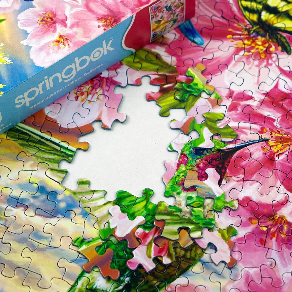 Hummingbirds 500 Piece Jigsaw Puzzle Springbok
