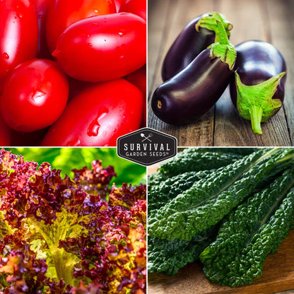 Italian Seed Collection – Classic Heirloom Vegetables for Authentic Flavor and Productive Home Gardens