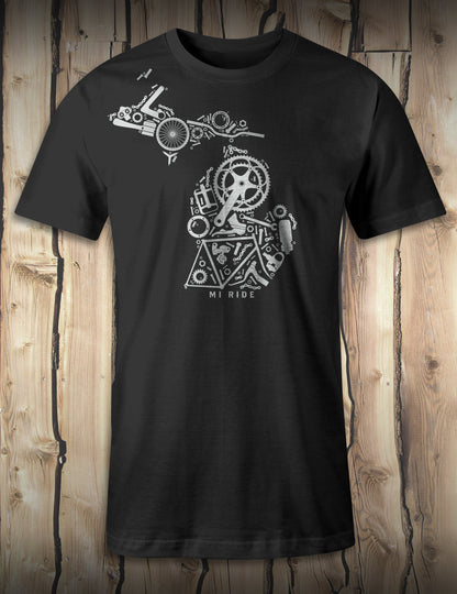 MI Ride "Bike Parts" - Black