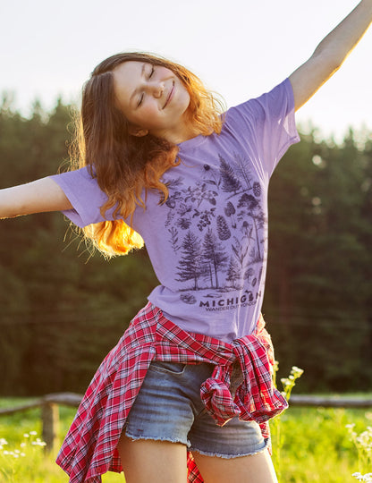 Nature Collage - Women's - Heather Lavender